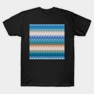 Pattern with waves T-Shirt